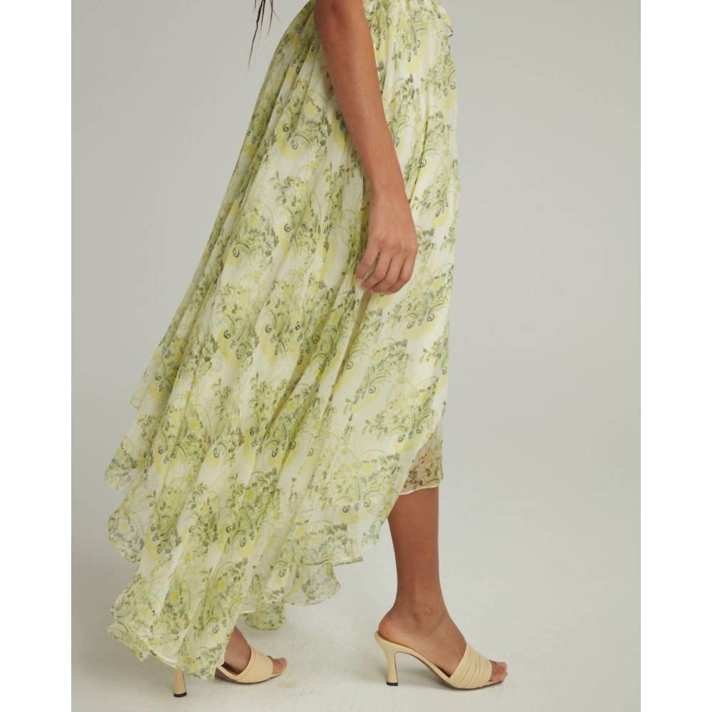 NEW SALONI irinia dress in terrarium lemon - Picture 4 of 6